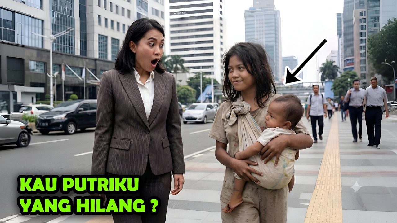 Viral !! Pengemis Kecil Dipaksa Sujud Dikaki Wanita Sombong , Namun Dia Terkejut Saat Tau Sebenarnya