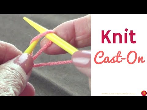 Video: How To Add Stitches On Knitting Needles