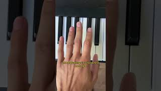 60 Seconds to learn 7 Years - Lukas Graham on the piano  (quick tutorial) #easypiano
