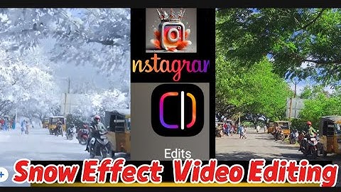 📱📸 Snow Effect Video Editing 📱📸#trending#youtubeshorts#youtubevideo#snoweffect#editing#instagram
