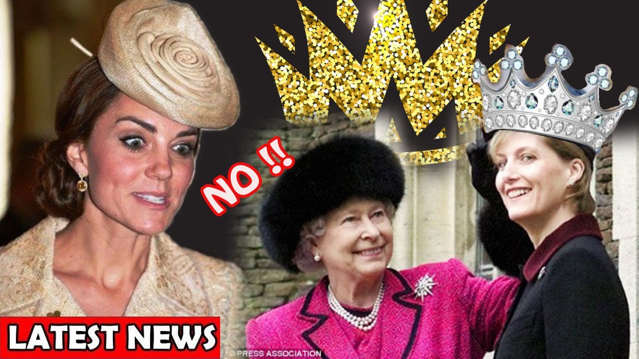 Kate cried in vain when the Queen announced that Sophie Wessex would be ...