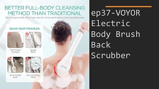 VOYOR Electric Body Brush Back Scrubber screenshot 2