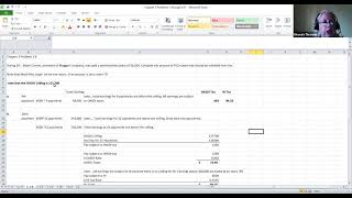 ACC 140 Chapter 3 Problem 1through 6 B