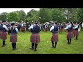 Lurgan 2019  field marshal montgomery pipe band pipe corps  capt campbells caprice
