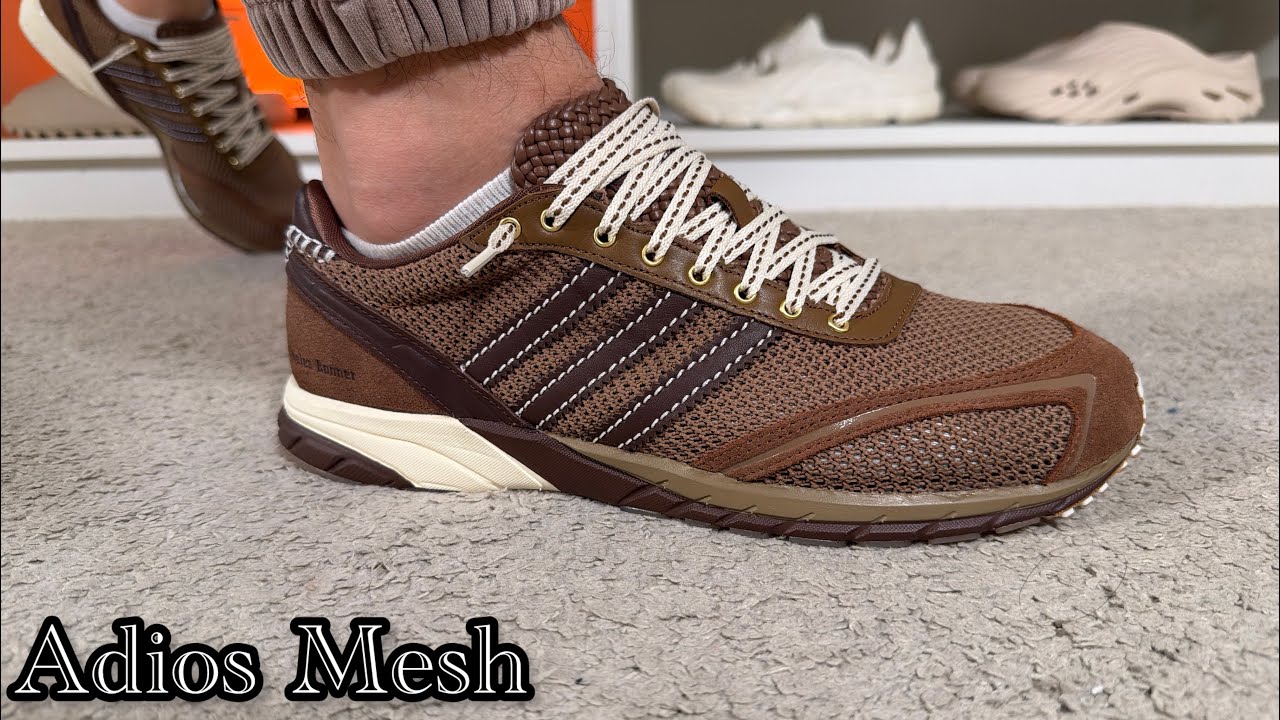 Wales Bonner x Adidas Adizero Adios Mesh Review& On foot - YouTube