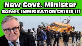 New Govt Minister SOLVES Immigration CRISIS !! ( Comedy Sketch )
