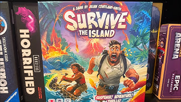 How to play! Survive the Island from Asmodee Games (Game Night!) #review #tutorial