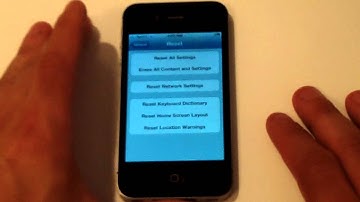 iPhone 4S Reset To Factory Settings - Fliptroniks.com