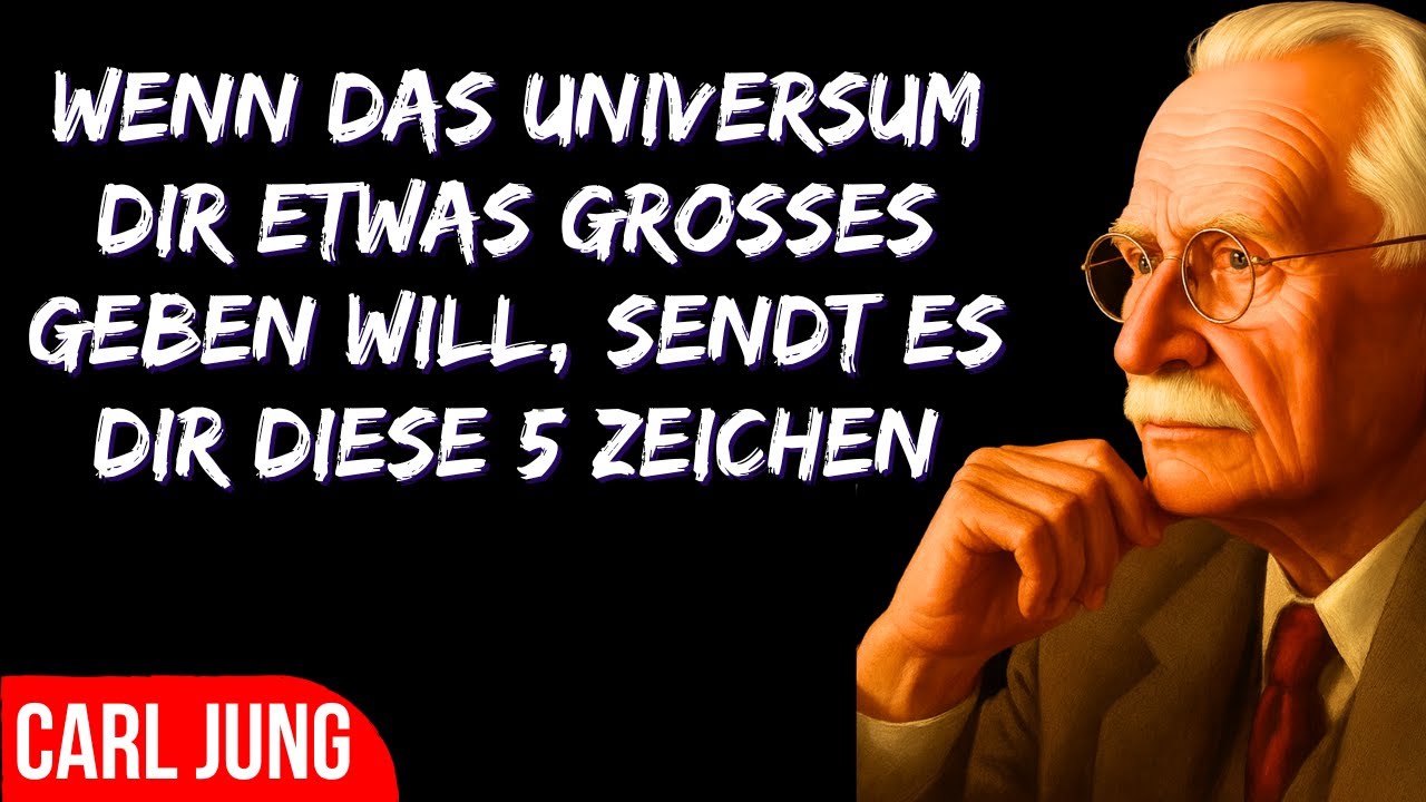 5 ZEICHEN, dass das UNIVERSUM dir etwas Großartiges schenken möchte – Carl Jung