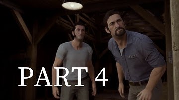 A WAY OUT Walkthrough Part 4 - Farmhouse