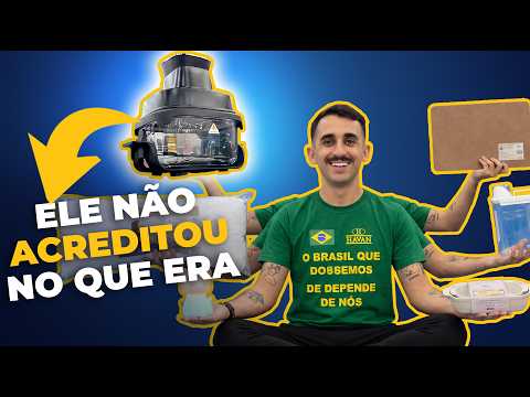 ELE NÃO SABIA QUE IA ENCONTRAR TUDO ISSO!