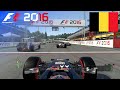 F1 2016 - 100% Race at Spa-Francorchamps, Belgium in Verstappen's Red Bull