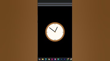 "Watch This! HTML Clock Animation in 60 Seconds!" || coding || html || python ||