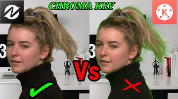Chroma key comparison of kinemaster vs node video.best video editor for chroma key || green screen