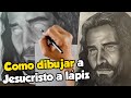 Como dibujar a Jesucristo a lápiz | Speed Drawing