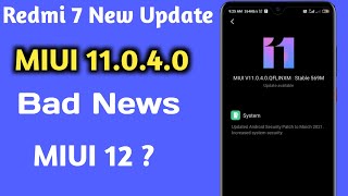 Redmi 7 New Update | Redmi 7 New Update miui 11.0.4.0 | Redmi 7 Miui 11.0.4.0 Update kaise kare