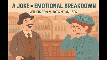 Wilkinson v. Downton (1897) - Intentional Infliction of Emotional Distress #WilkinsonvDownton