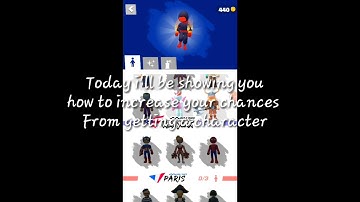 How to increase the chances of getting an character|Parkour race|Tricks