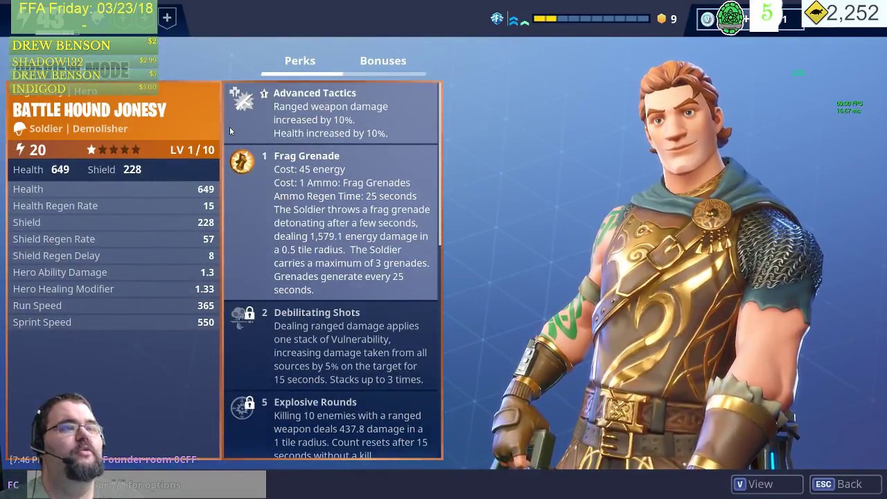 gaming logo Free for All Friday - Playing with subs - Fortnite Save the World - Brought to you by Drew Benson
