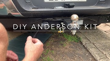 DIY Anderson Plug Kit- how to mount Anderson near trailer plug