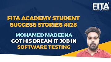 Student Success Stories at FITA Academy #128 | Mohamed Got his Dream IT Job in Software Testing
