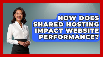 How Does Shared Hosting Impact Website Performance? | Domain And Hosting Gurus News
