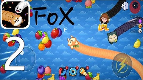 Worms Merge: Idle Snake Game |  Biggest FoX Snake🐍| Gameplay Part-2
