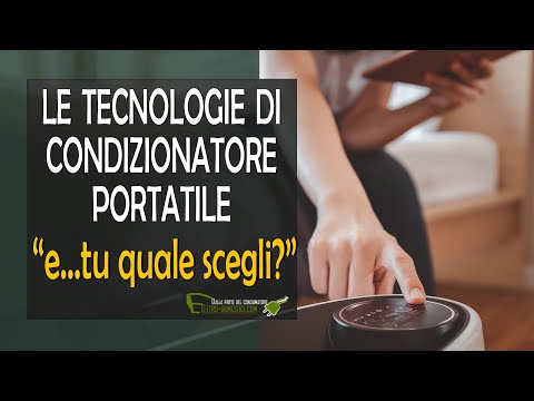 Condizionatore portatile che