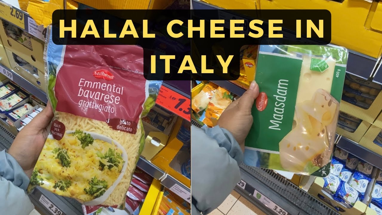 Halal cheese in Italy 🇮🇹 কিভাবে দেশের বাইরে সহজে হালাল চিজ চিনতে