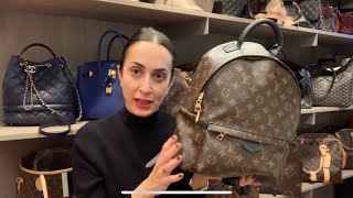 Sold Louis Vuitton Palm Springs MM backpack