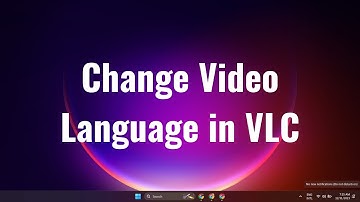 How to change Video language in vlc media player |  change language in vlc