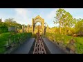 VR Roller Coaster Hagrid’s Motorbike Adventure 3D Harry Potter VR180 | onride POV #Oculus