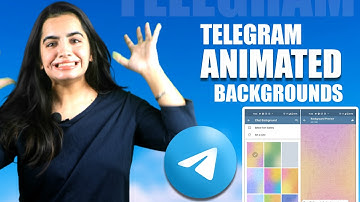 Custom Animated Chat Background New Feature in Telegram App 2022