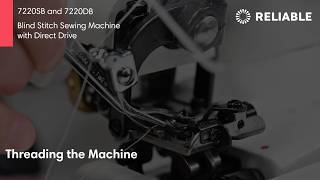 Threading | 7220 Series Blind Stitch Sewing Machine with Direct Drive