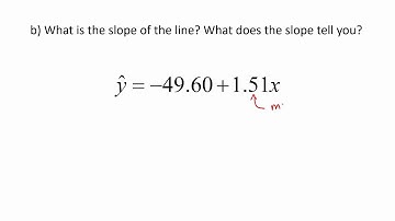 Intro Stats - Midterm Review - Linear Regression