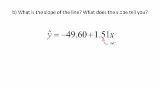 Intro Stats - Midterm Review - Linear Regression
