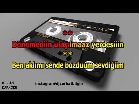 Bilal Sonses ft.Derya Bedavacı - Sende Kaldı Yüreğim (Karaoke) Orjinal Stüdyo