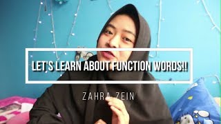 Learning Function Words in 4 Minutes Learning Function Words in 4 Minutes