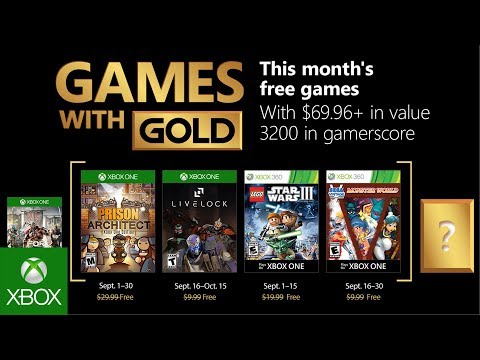 Список бесплатных игр по программе Games With Gold в сентябре: с сайта NEWXBOXONE.RU