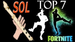 top 7 bailes del fortnite en flauta dulce tutorial top 7 fortnite dances on recorder tutorial flauto duration 6 07 - fortnite dances clarinet sheet music