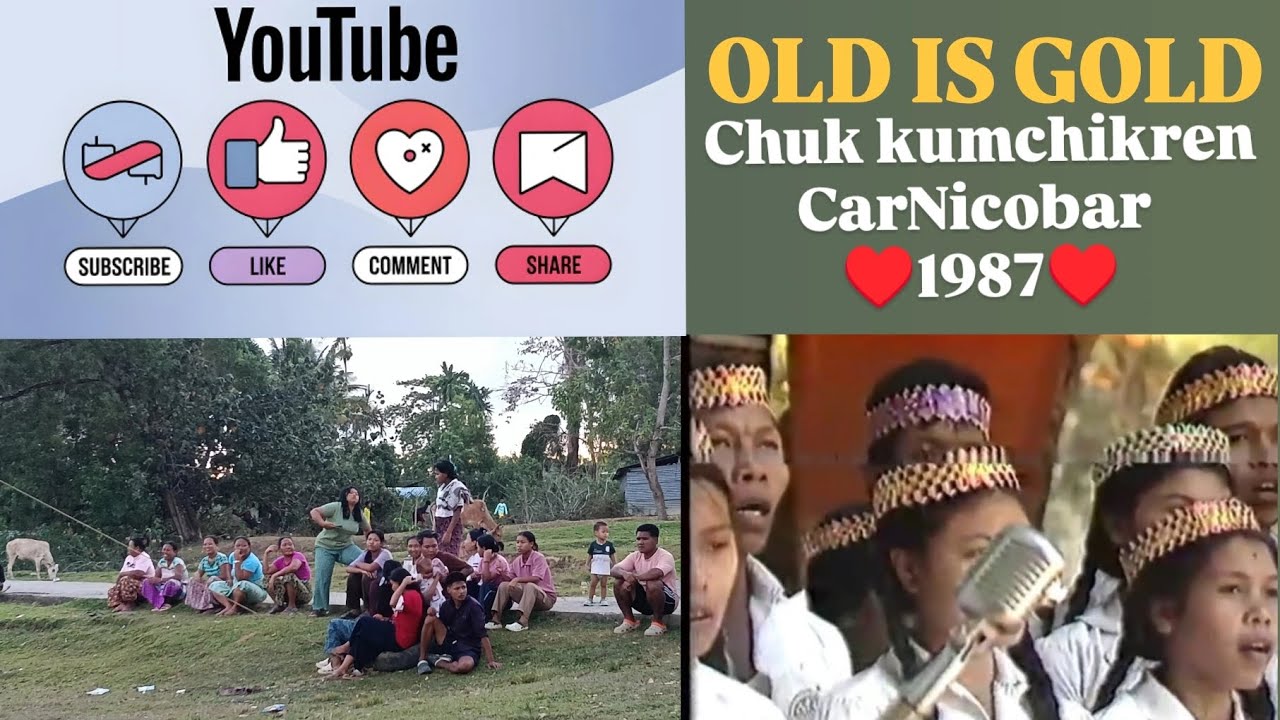 CarNicobar Titled was performance by the ❤️ Nicobarese❤️ community during dweep Mahotsav 🤔1987🤔