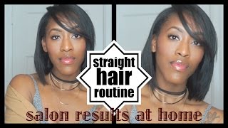 How I Straighten my 4b/4c Hair