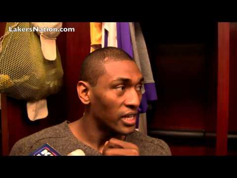 Lakers Post-Game: Metta World Peace Says Kobe And Pau Gasol Needed To Be More Vocal