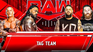 WWE 2K24  The Bloodline vs Kevin Owens & Sami Zayn | Raw | Gameplay