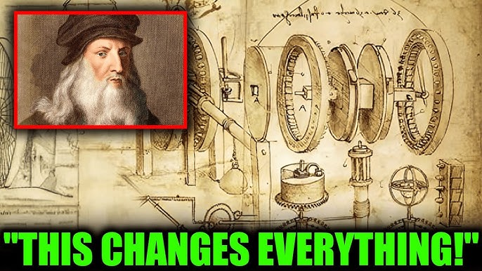 AI Finally Scanned Da Vinci’s Forbidden Invention, And What It Revealed  Terrifies The Whole World
