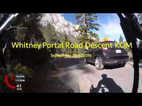 WORLD RECORD: Whitney Portal Road Descent