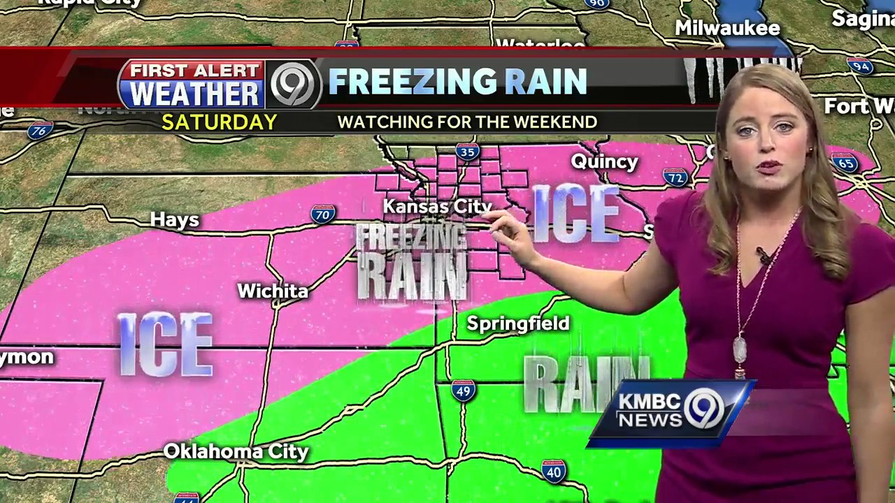 Cold today, winter storm on the way - YouTube