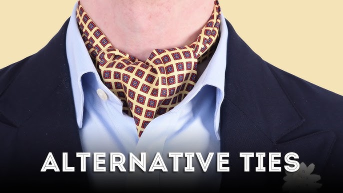 A Gentleman's Guide To Wearing An Ascot: How To Tie An Ascot - MR KOACHMAN