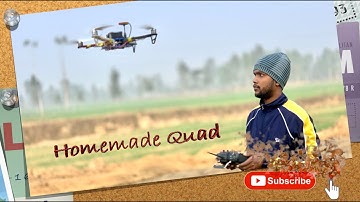 How to fly Homemade Quad| Homemade drone | NAZA V2 Stability