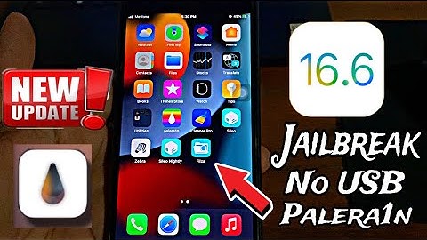 Palera1n Jailbreak iOS 16.6 - iOS 15 (finally complements) | Support A8-A12 for Windows no USB